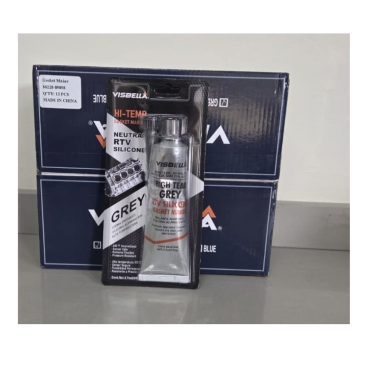 HI-TEMP Grey Silicone - 86228-89898