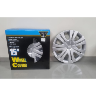 15" Hub Cap/Wheel Cover - Set Of 4